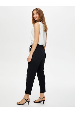 Faik Sönmez Comfort Fit Krep Örme Pantolon B00074-1 B00074-110 Siyah