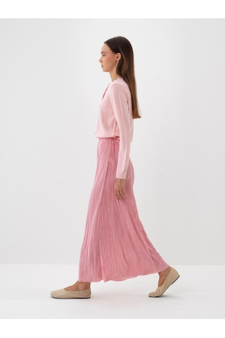 Pembe Formunu Koruyan Regular Fit Etek 270406 Pembe