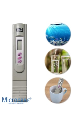 Microcase Tds Metre Dijital Ekranlı Su Kalitesi Ölçüm Cihazı - Al5303