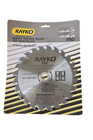 Rayko 210x30x20 24 Diş Ahşap Sunta Testeresi