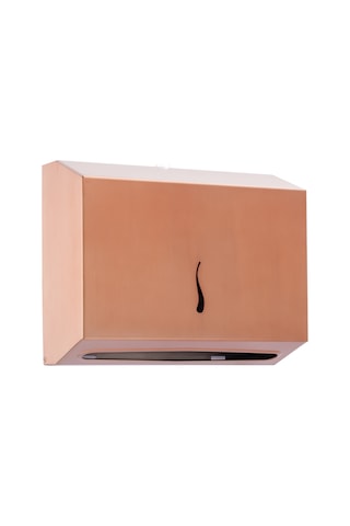 Paslanmaz Çelik Z Katlama Kağıt Havlu Dispenseri-200'lük-ROZE Rose Gold