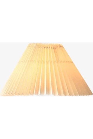 Modern Tasarım Umbrella Şapka Abajur Lambader Şapkası Krem 35 Cm Çap Evine Yenilik Kat Krem