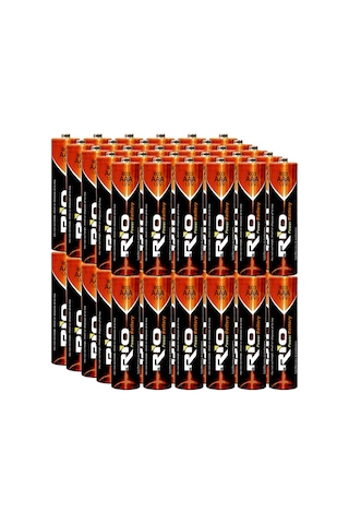 Rio 60lı Aaa R03 İnce Kalem Pil Kumanda Pili Çinko Karbon Pil Zn-c 1.5v
