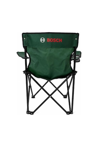 Bosch Kamp Sandalyesi Katlanabilir Metal İskelet Dayanıklı Polyester Taşıma Çantalı Çok Renkli