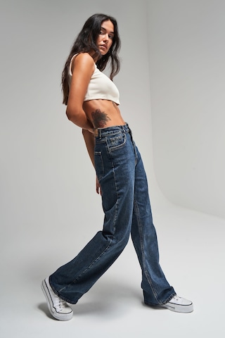 it's basic Kadın T.kot Rengi 1w48 Straight Fit Likralı Denim Kırmızı
