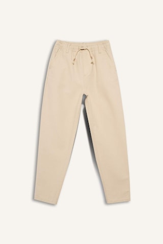 Defacto Carrot Fıt Düz Paça Gabardin Pantolon Erkek Çocuk G6733a826sper134 Ekru-er134