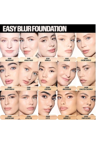 Huda Beauty Easy Blur Natural Airbrush Foundation 430N Ginger Bread