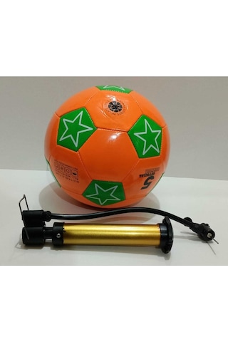 Janva Futbol Topu ve Şişirme Pompası Beyaz