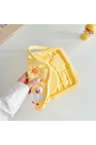 Huawei Matepad 12 X 12inç 2024 2025 Lrt-w09 Bky-w09 Kılıf Cute Dolls Standlı Eğlenceli 3d Karekterli Çocuk Kılıfı Kapaklı Kılıf