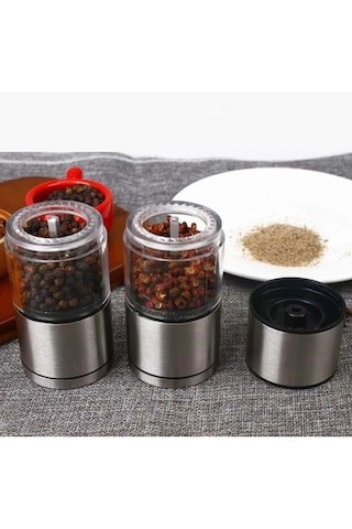 Büro Ev Ofis Mutfağı İçin Akrilik Manuel 2 Kademeli Öğütücü El Değirmeni Diğer