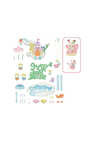 5815 Sylvanian Families Gökyüzü Masal Kalesi Oyun Seti +3 Yaş Sylavanian Families