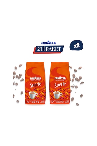 Lavazza Suerte Çekirdek Kahve 2 x 1 KG