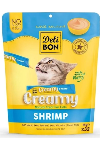 Delibon Creamy Ödül Maması Kuzulu 15gr 32li Paket