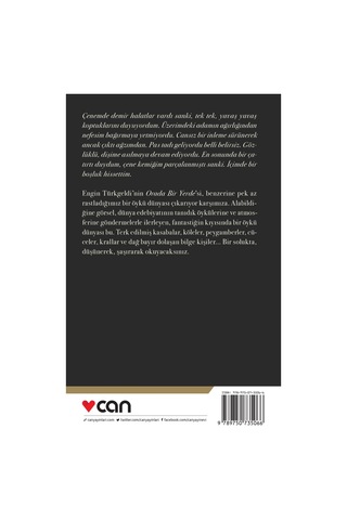 Orada Bir Yerde - Engin Türkgeldi - Can Yayınları
