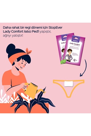 Stopever Lady Comfort Isıtıcı Ped - 6X2 Adet