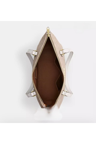 Coach Gallery Tote Kadın Çanta Açık Bej