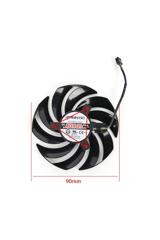 90mm Pld09210s12hh Soğutucu Fan İçin Msı Radeon Rx 6800 6900 Xt