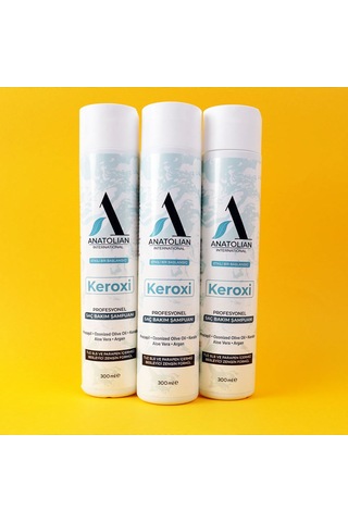 Anatolian International Keroxi Profesyonel Saç Bakım Onarım Besleyici Şampuan 300 ML