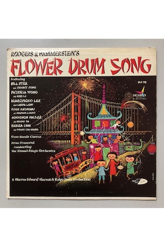 Rodgers & Hammerstein Flower Drum Song Lp Plak Orjnal 1963 Dönem Amerika Baskı Plak