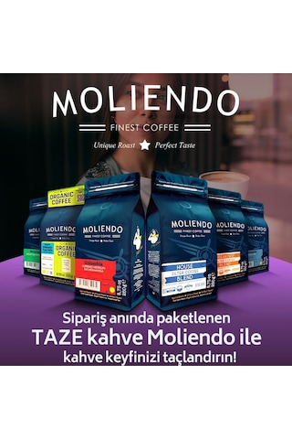 Moliendo Professional Caffe Crema Strong Çekirdek Kahve 1 KG