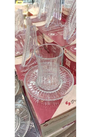 Paşabahçe Elysia Çay Tabağı 6 Lı Çay Tabak - Çay Bardağı Altı 54771