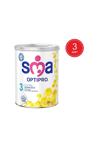 Sma Optipro 3 Devam Sütü 800 G 3 Adet