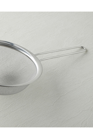 English Home Brims Paslanmaz Çelik Süzgeç 18 Cm Gri