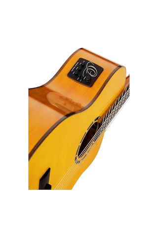 Ortega Family Series Pro Flamenco Elektro Klasik Gitar Natural