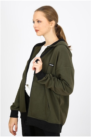 Alexander Gardi Alexandergardı Fermuarlı Kapüşonlu Sweatshirt (Un-501403)