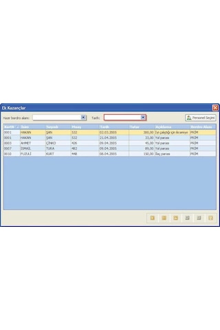 Perkotek Personel Takip Programı