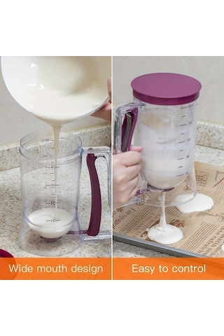 Novahub Hamur Ayırıcı & Dağıtıcı - Elde Uygulama, Karışıklık Yok, Cupcake Ve Kek İçin Diğer