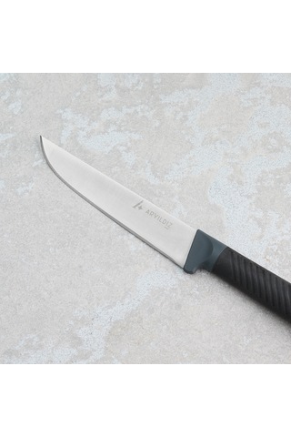 Aryıldız Lova Ekmek Bıçak Antrasit 14,5 Cm Renkli