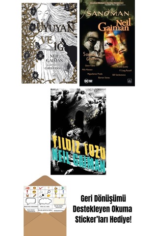 Uyuyan Ve İğ + Sandman 11 Sonsuz Geceler + Yıldız Tozu