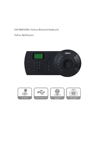 Dhı-nkb1000-j 1000 Serisi Dahua Ağ Klavyesi