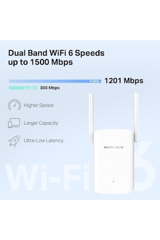 Mercusys MR60X AX1500 1000 Mbps Wi-Fi 6 Router