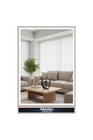 Monbc Modern Sanat Heykeli 3d Tasarım Dekoratif Biblo, Hediyelik Ve Ev Ofis İçin Şık Aksesuar