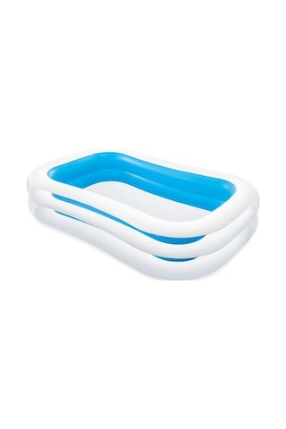 Intex Dış Bölme Şeffaf Aile Havuzu 262x175x56 CM-56483 Çok Renkli