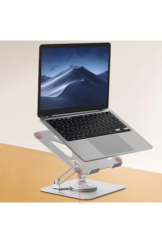 Taşınabilir Katlanabilir Folding Alüminyum Notebook Stand Alüminyum Ayarlanabilir Açı Ve Katlanabilir Portatif Rahat Kullanım 11 İnç 17 İnç Dizüstü Bilgisayar Ve Laptop Stant X2 1