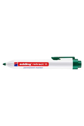 11 Permanent Markör - Yeşil - 1 Kalem - Yuvarluk Uç 1.5-3 Mm