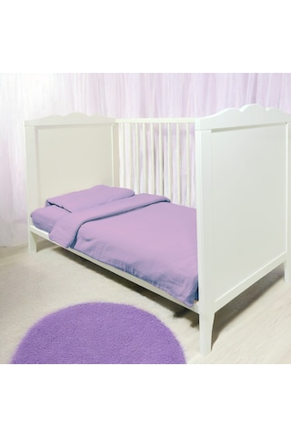 Joyous Mom Kids 4 Katlı Müslin Bebek Nevresim Takımı Organik Bebek Uyku Seti Beşi