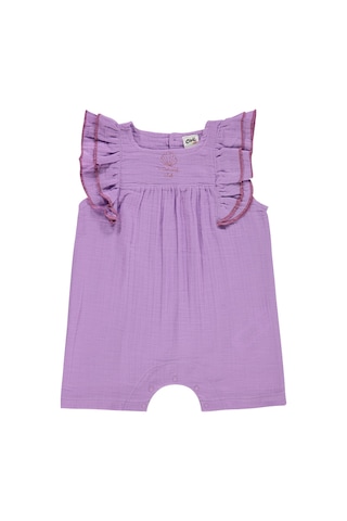Civil Baby İstiridye Baskılı 6-18 Ay Tulum - Lila