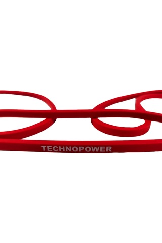 Technopower Latex Güç Bandı Direnç Lastiği Kırmızı Hafif Kırmızı