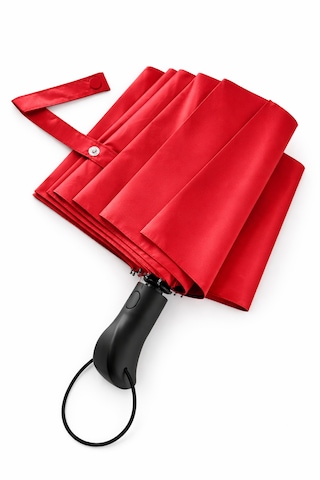 Ergonomik Saplı 10 Telli Otomatik Şemsiye Bordo