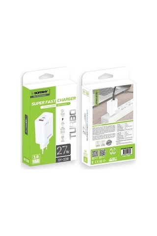 Usb-a + Usb-c Turbo Şarj Başlığı Adaptör