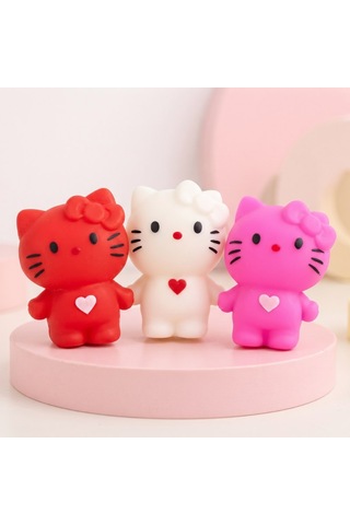 Özel Üretim Hello Kitty Tasarımlı - 12'li Paket Oyun Aksesuarı El Egzersizi Hobi Gereci