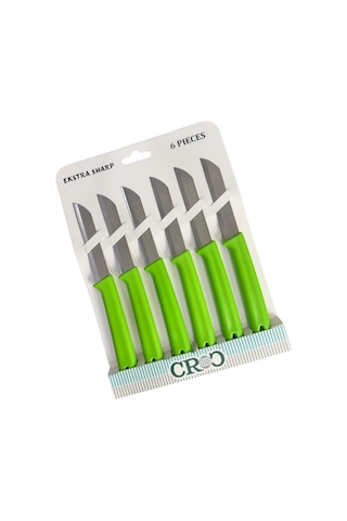 Croc 6lı Meyve Bıçağı Yeşil
