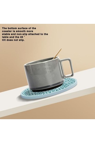 Şarap Kırmızısı Desenli Silikon Bardak Altlığı Isı Yalıtımlı Yeniden Kullanılabilir Vintage Yuvarlak Soft Bardak Altlığı Kırmızı