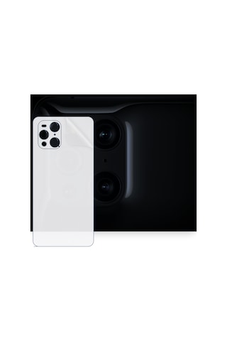 Schitec Oppo Find X3 Pro Uyumlu Arka Yüzey Hidrojel Koruyucu Film 84026866