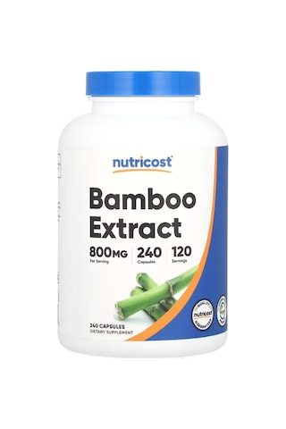 Nutricost Bamboo Extract, 800 Mg, 240 Capsules - Vegan, Glute...