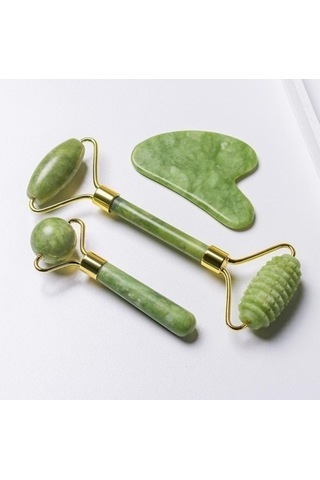 Bloomnest Yüz Masajı Için 3d Yeşil, Ayarlanabilir Model Yeşil